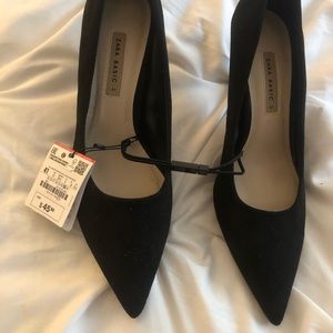 Black Zara Heels